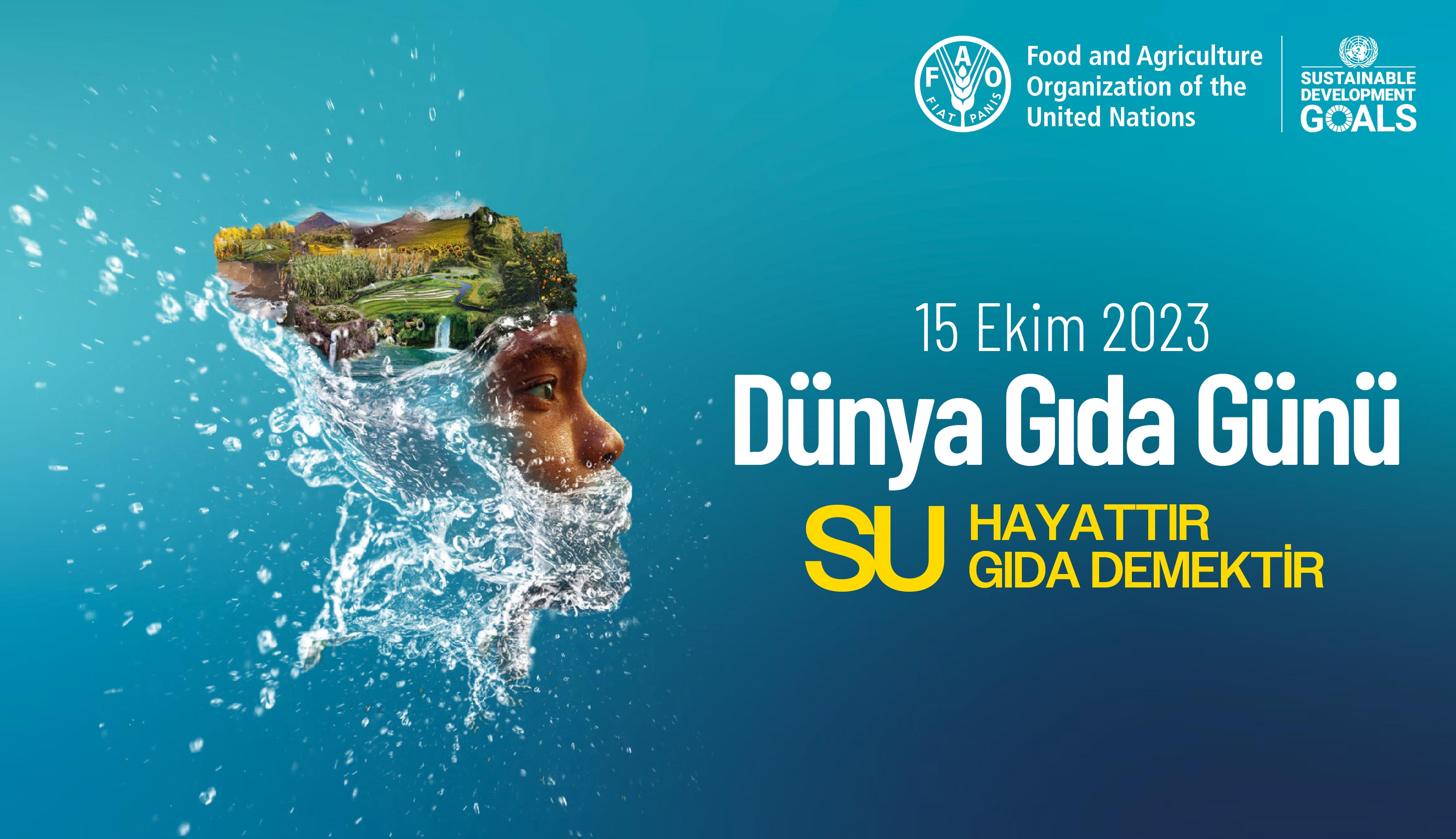 16 Ekim Dünya Gıda Günü sadece tarım ve gıda sektörlerinin değil,  SENİN de günün olsun!